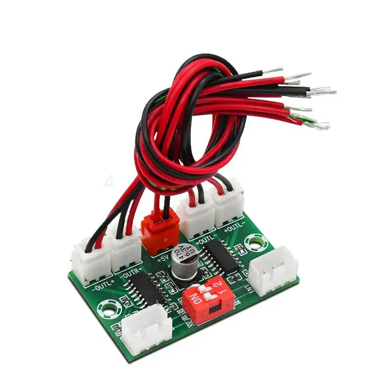 4 канальный Мини цифровой аудио Усилитель PAM8403 4*3 Вт DIY модуль USB 5 В маленький