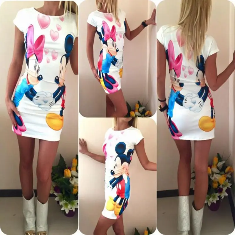 Женское платье в горошек с коротким рукавом|sexy party dress|women dresssummer women dress |