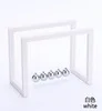 white ABS Newtons колыбели Баланс шары маятник мяч забавная настольная игрушка Обучающие аксессуары подарок украшения дома ремесла - Цвет: white