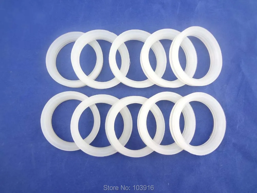 

100 шт., белое Силиконовое уплотнительное кольцо, уплотнительная петля для вакуумной трубки 47 мм, для солнечного водонагревателя