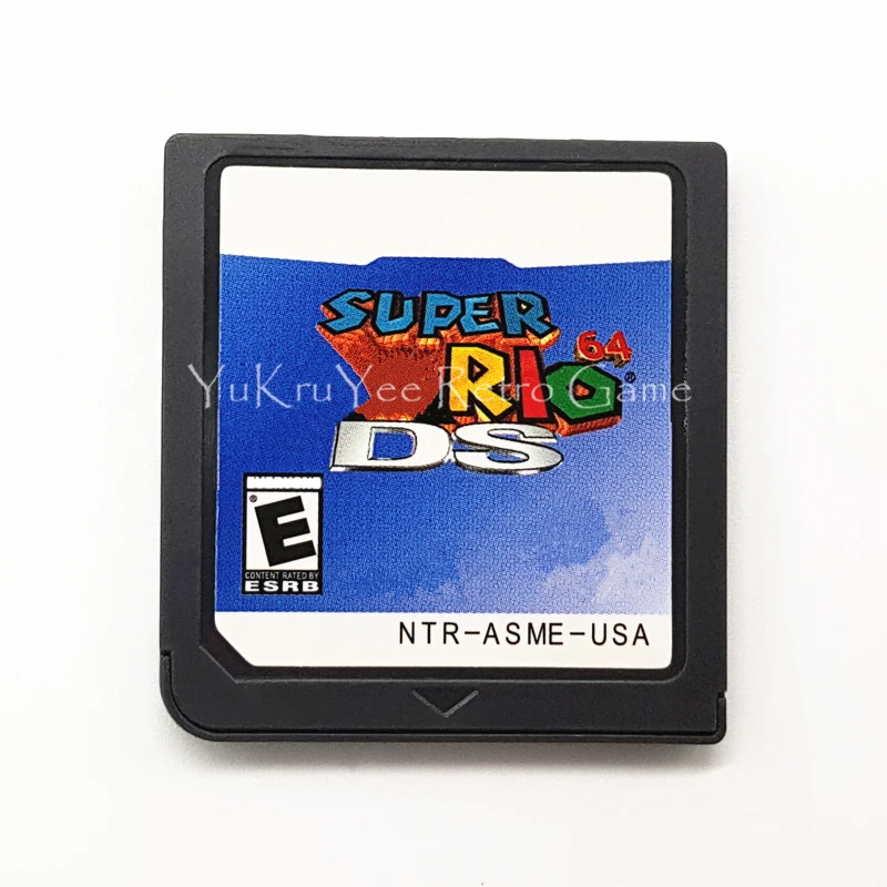 Супер Mari 64 DS аксессуары для видеоигр карточная карта для DS/3DS/2DS консоль Версия США