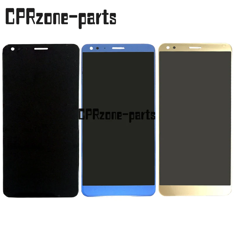 

5.7" Black / Blue For ZTE Blade V9 V0900 LCD display with touch screen digitizer sensor panel assembly free shipping