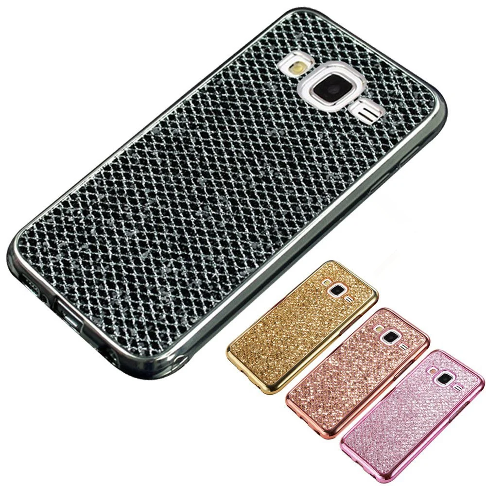 Роскошный блестящий яркий мягкий силиконовый чехол для samsung Galaxy J5 Prime J7 J1 J120F J3 J320F
