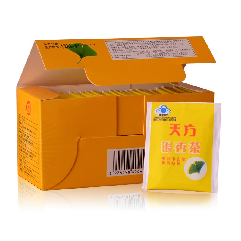Sky brand ginkgo tea 2g/ bag *30 *4 box package | Продукты
