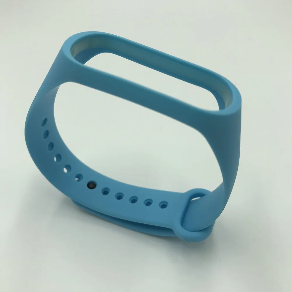 Силиконовый ремешок Mi Band 4 цветные ремешки для Xiaomi сменный смарт браслета