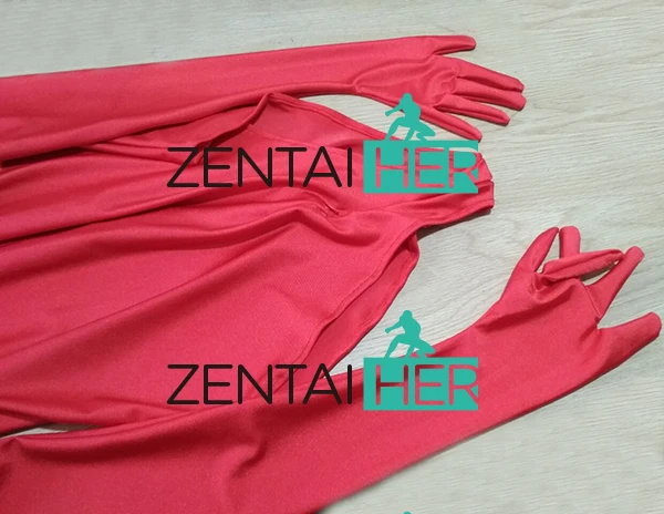 Новое поступление пикантные шокирующие красный лайкра спандекс унисекс