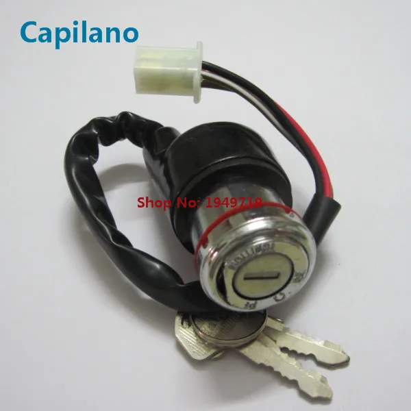 Мотоцикл Скутер GN125 4 провода линии зажигания переключатель питания дверной