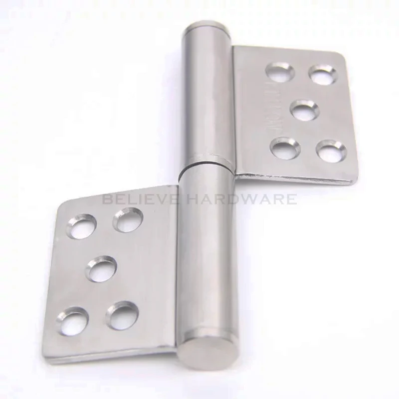 Плоская дверная петля 3 шт./лот 304 несущие петли из нержавеющей стали для деревянных дверей W625082|door hinge|bearing