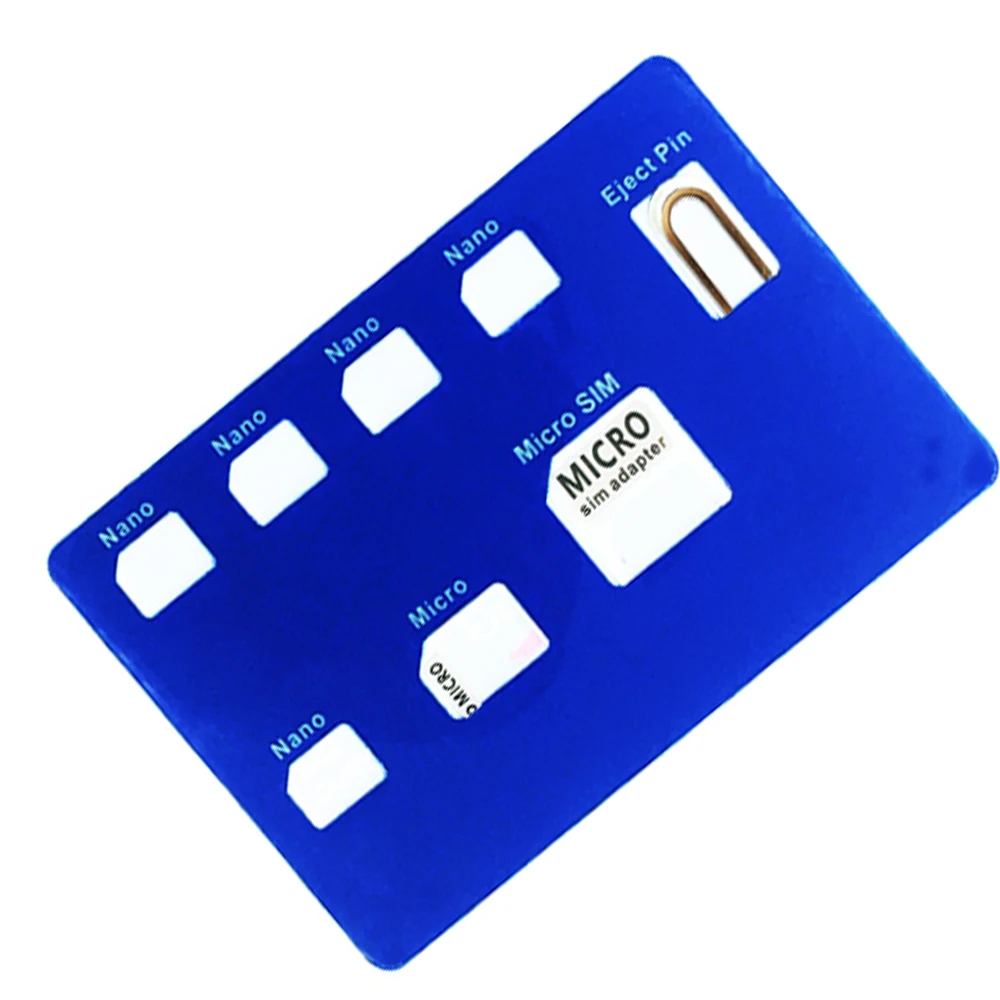 Чехол для Nano SIM с адаптером карты иглой телефона и качеством|Наборы инструментов