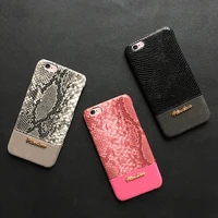 pu leather snake skin phone case for iphone 11 pro 6s 6 7 8 plus x xs max xr protection case shockproof hard back pc cover case