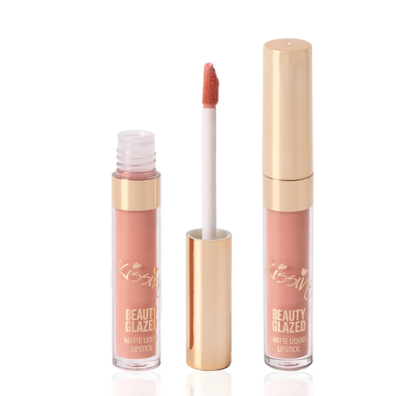 BEAUTY GLAZED 6 шт./компл. Матовая жидкая помада для губ, легко наносится, длительного действия, блеск для губ, Водонепроницаемый телесного цвета для губ Губная помада макияж