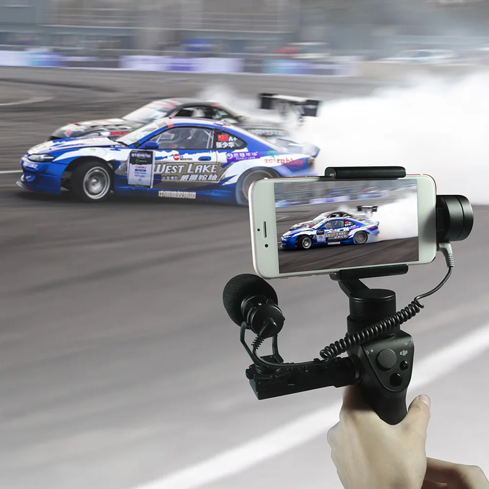 Компактный мини микрофон COMICA CVM VM10II для камеры кардиоидный направленный видео с