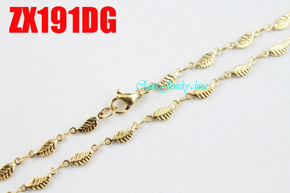 Золотой цвет 3 8 мм цепочка из нержавеющей стали ожерелье леди мода ювелирные