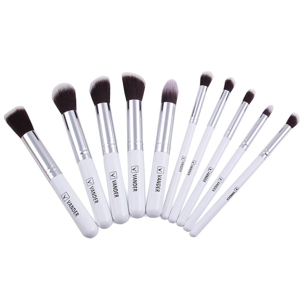 Набор кисточек для макияжа набор 10 шт.|foundation brush|brush forblush contour |