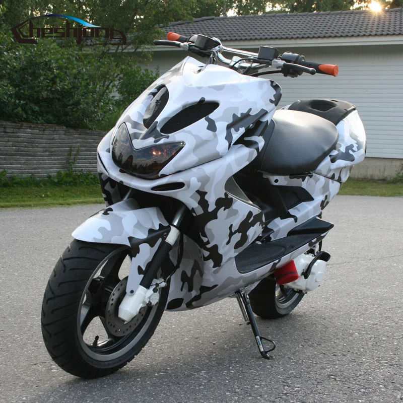 Виниловая пленка для автомобиля стилизованная в пустыне Arctic лесной снежный