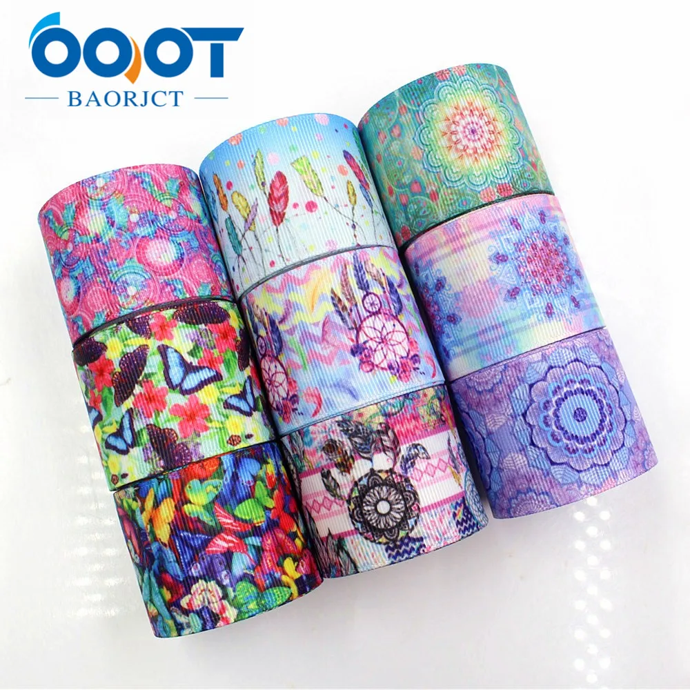 OOOT BAORJCT 179281 38 мм 10 ярдов мультфильм лента термопереводной Рисунок решетки Свадебные Аксессуары Сделай своими руками материалы