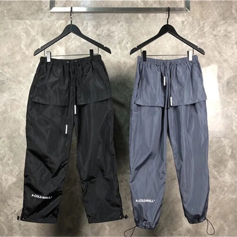 Новинка 2018 женские и мужские тренировочные штаны с логотипом ACW джоггеры модная