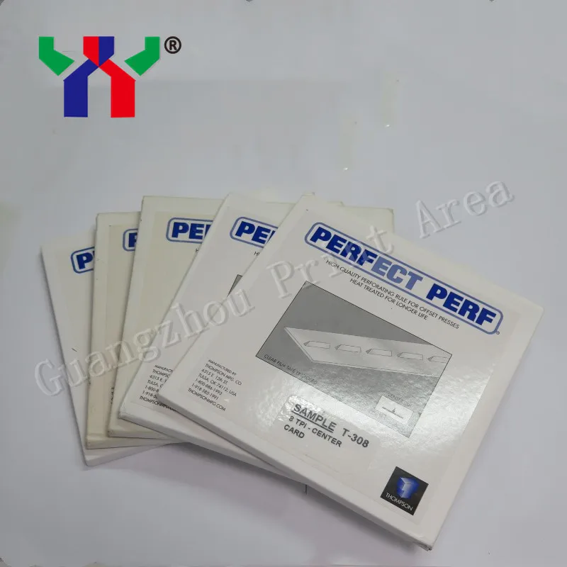 2 шт. Perfect Perf T-407 правила перфорации для офсетных прессов бумага 12 TPI-Center 20 футов L: 6