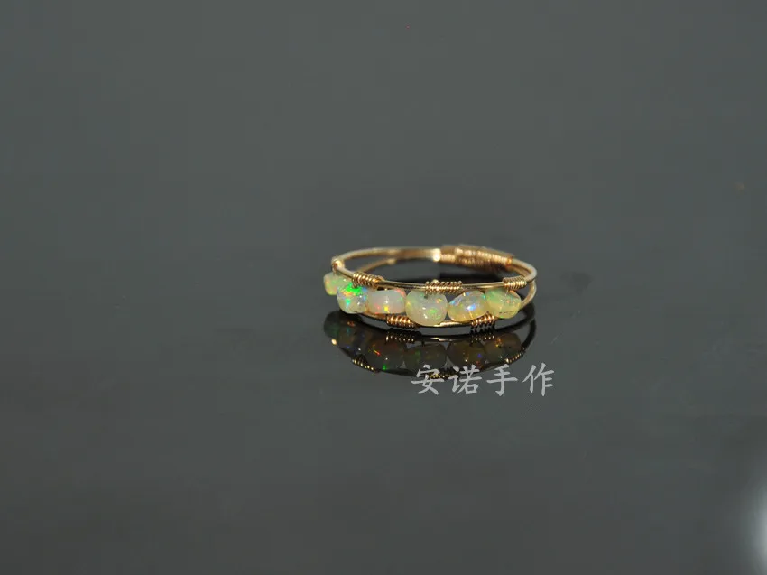 Бесплатная доставка кольцо с натуральным опалом овальным огненным камнем по