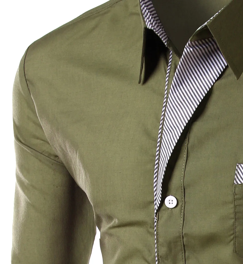 Kezera модный бренд Camisa Masculina рубашка с длинными рукавами для мужчин корейский тонкий дизайн формальная повседневная мужская рубашка Размер M-4XL