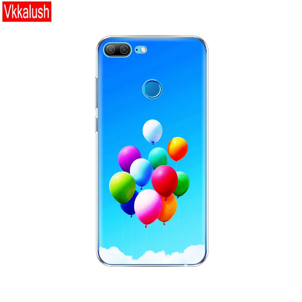 80160 Чехол для телефона huawei honor 9 lite, Мягкий ТПУ силиконовый чехол на заднюю панель 360, полностью защитный прозрачный чехол с принтом - Цвет: 80160