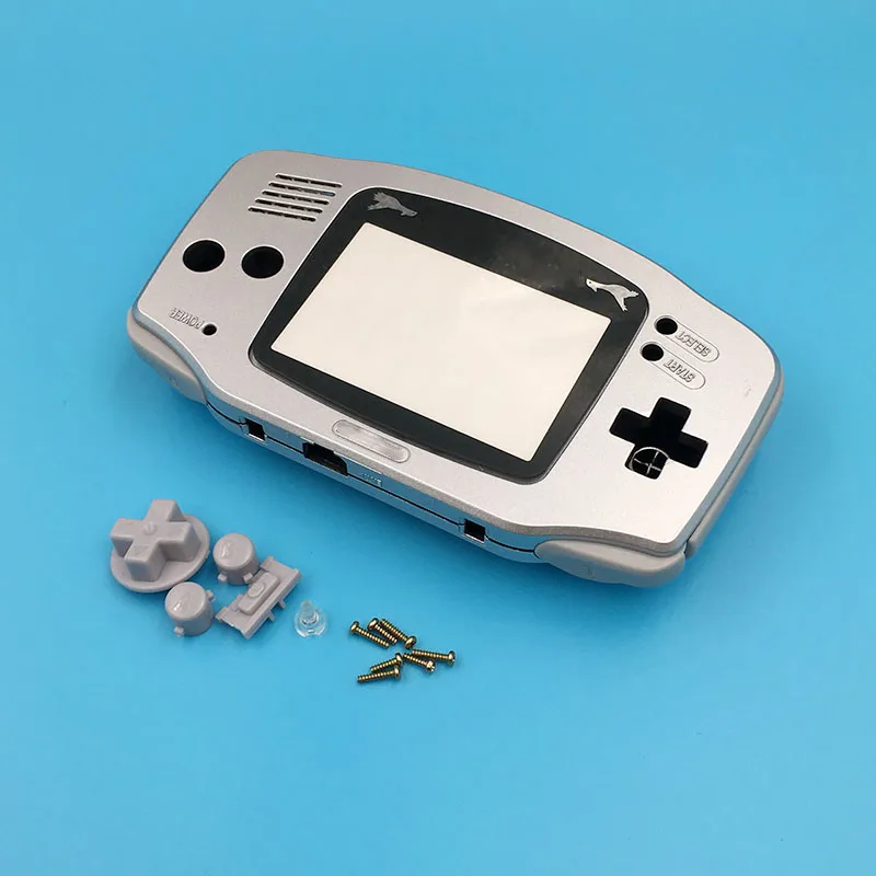 6 комплектов для nintendo GBA корпус чехол для Gameboy Advance оболочка полный корпус оболочка корпуса