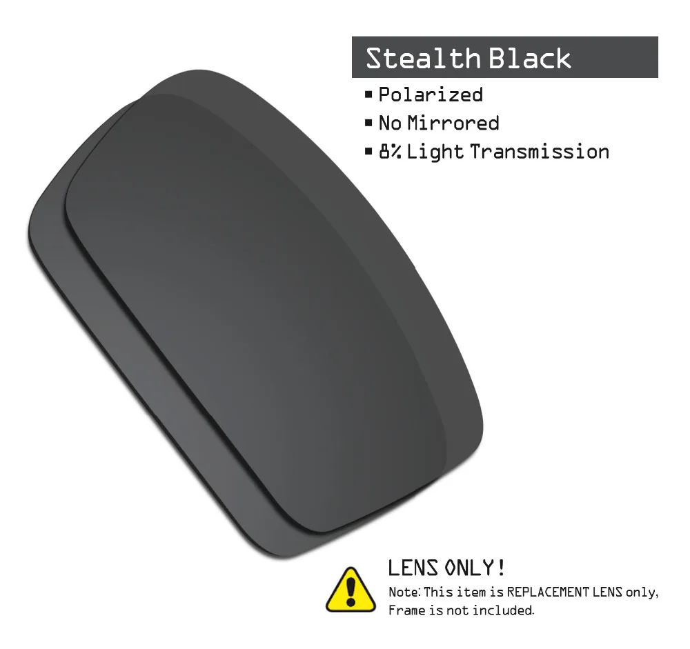SmartVLT 2 Pairs Polarized Sunglasses Replacement Lenses for Oakley Twitch Stealth Black and Amber Brown | Аксессуары для одежды
