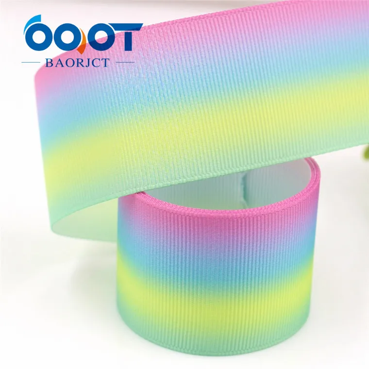 G-181013-1377 OOOT BAORJCT G-181013-1371, 38 мм 10 ярдов красочные ленты термотрансферные печатные grosgrain, Подарочная упаковка DIY материалы - Цвет: G-181013-1377
