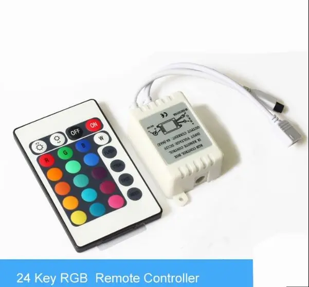 Пульт дистанционного управления RGB с 24 кнопками постоянный ток 12 В 1 шт.|rgb remote