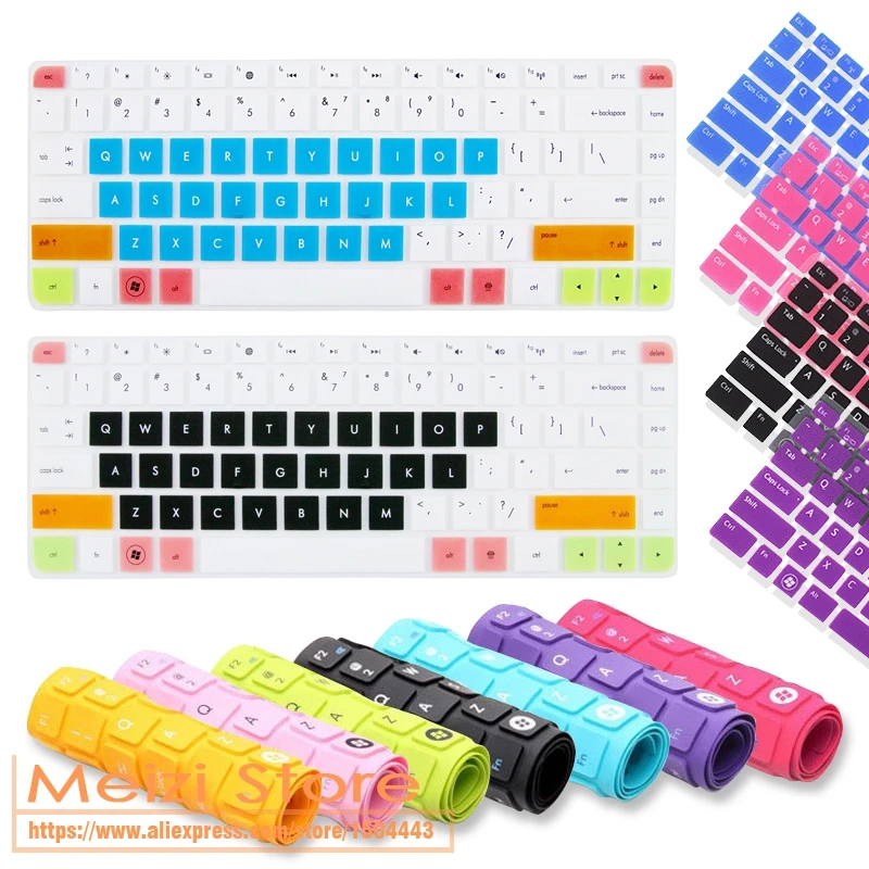 Силиконовый защитный чехол для клавиатуры HP Pavilion G4 G6 CQ43 Presario 431 430 g4 ENVY 4 DV4 450 HP1000 14