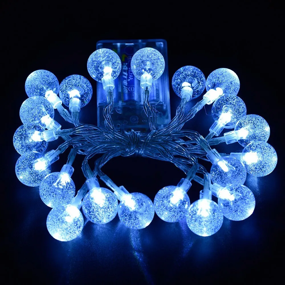 2.2M Light Balls 20 LED String Battery Powered Garlands Holiday Party Patio Garden Christmas Decoration Fairy Lights | Лампы и