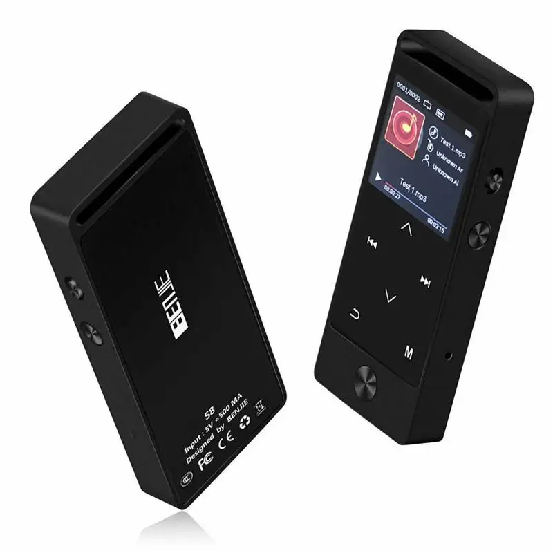 BENJIE S8 mp3 плеер с сенсорным ключом 8 ГБ высокое качество звука музыкальный без