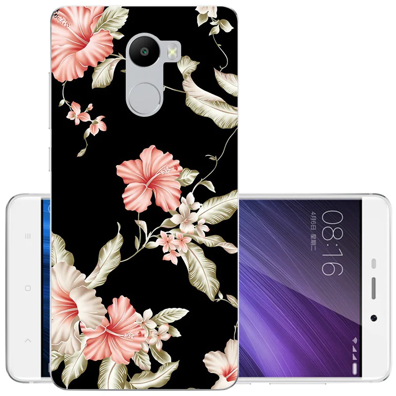 CROWNPRO для Redmi 4 Чехол, силиконовый для Xiaomi Redmi 4, мягкий ТПУ чехол, защитная задняя крышка для Xiaomi Redmi 4 2G+ 16G Verison - Цвет: MJH