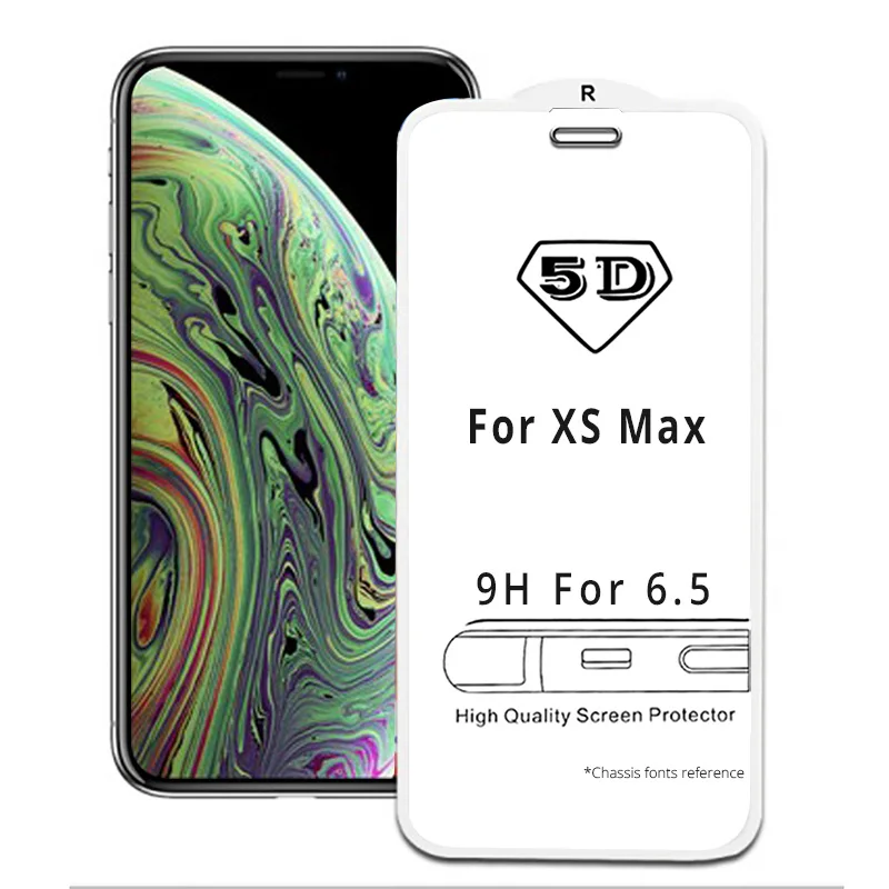 Tsimak 5D полное покрытие из закаленного стекла для iPhone XS Max Защитная пленка для экрана iPhone 6 6 S 7 8 Plus X XR стекло