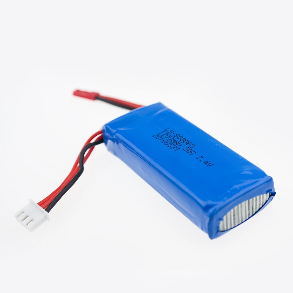 3 шт. литий полимерные аккумуляторы 7 4 в 1200 мАч с зарядным устройством USB и кабелем