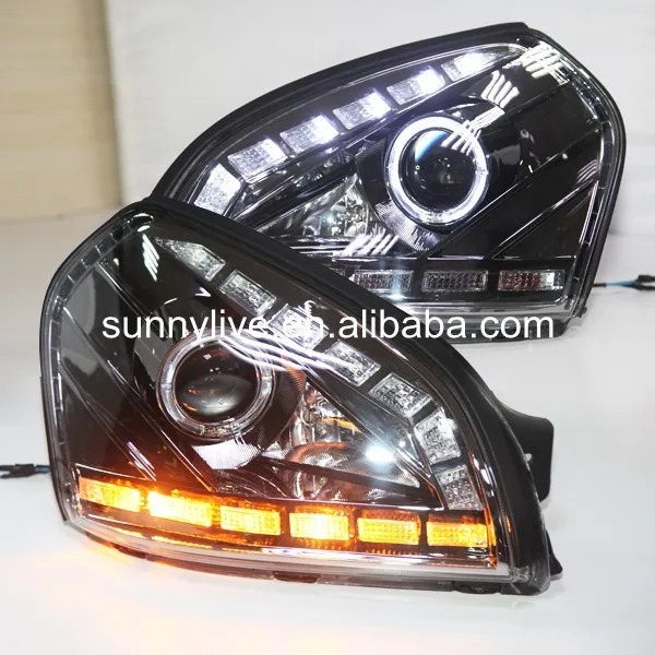 Для Hyundai Tucson Hadlight 2004 2008 светодиодный налобный фонарь GS|hyundai tucson|hyundai tucson ledlamp led |