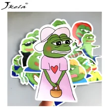2 жанра 17 шт./лот лягушонок Пепе Triste Grenouille граффити Autocollant Pour Ordinateur портативный рюкзак рулетки Voiture Moto