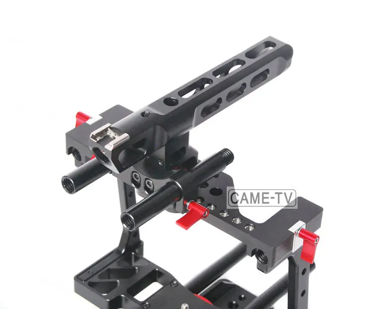 CAME-TV Rig BMCC-01 W/Верхняя ручка ласточкин хвост пластина 15 мм стержень | Электроника