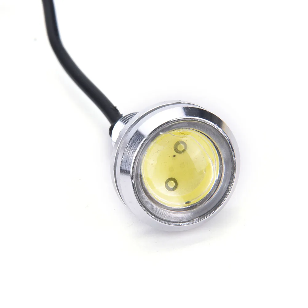 2PCS 23mm 10W 12V LED Eagle Eye White Daytime Running DRL Light Tail Car Auto | Автомобили и мотоциклы