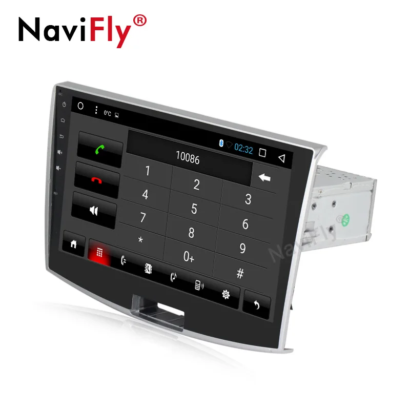 Navi-Fly Android8.1 HD сенсорный экран Quad core автомобильный мультимедийный плеер forVW Passat B6 B7