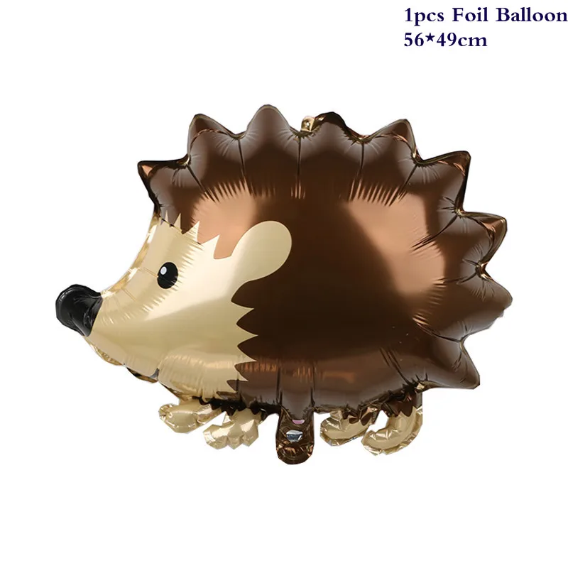 1 шт. большие воздушные шарики в виде животных енота лисы единорог баллон гелия с
