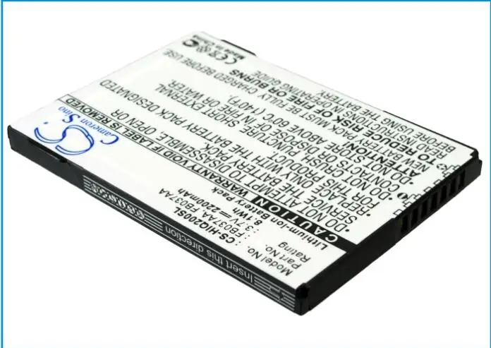 Кэмерон китайско 2200 мАч батарея для hp iPAQ 200 210 211 212 214 216 410814-001 419306-001 451405-001 459723-001 аккумулятор большой емкости FB037AA
