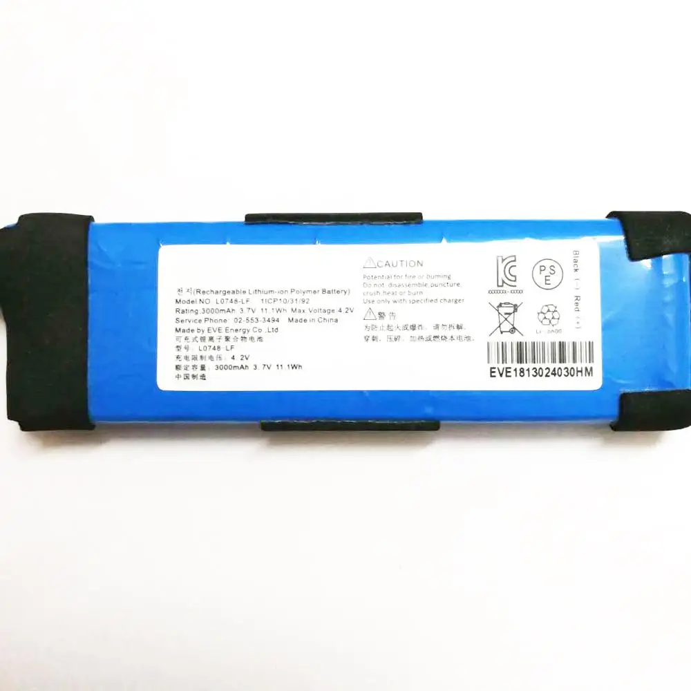 3,7 V литий-полимерный аккумулятор L0748-LF Замена Батарея для JBL FLIP3 SE Bluetooth Динамик