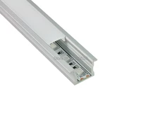 10 x 1m setslot t shape aluminum led channel with al6063 aluminium profile led strip aluminum for wall recessed light