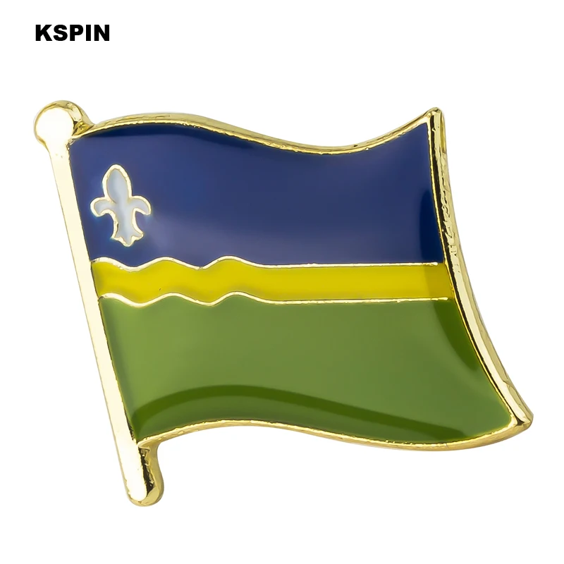 Utrecht Flag Badge Flag Brooch National Flag Lapel Pin International Travel Pins Collections XY0516
