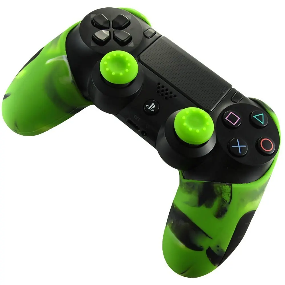 Силиконовый чехол для контроллера PS4 Pro тонкий прочный камуфляжный аксессуары