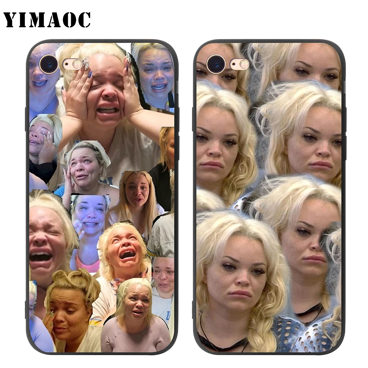 Мягкий чехол YIMAOC Trisha Paytas для Apple iPhone SE 2020 5 5s 6 6s 7 8 Plus XR X Xs 11 12 Pro Max mini|Бамперы| |