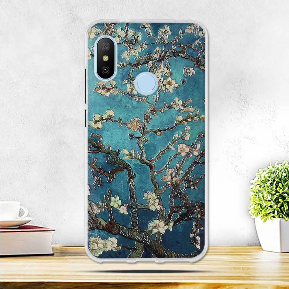 Мягкий чехол из термопластичного полиуретана для Xiaomi Mi A2 Lite тонкий полиуретан) и