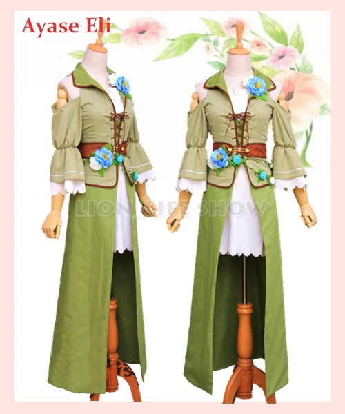 Костюм для косплея Love Live с героями мультфильма Хонока Кодори Umi Eli Nozomi Maki Rin Hanayo Nico|