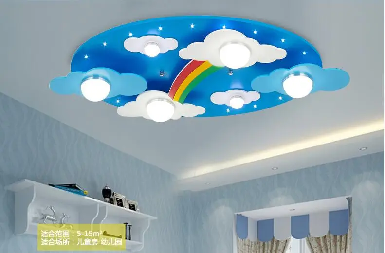 Поверхностного монтажа Детские потолочные светильники детская спальня
